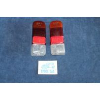 500 D  PAIR LENSES (3 COLORS) FOR REAR LIGHTS (U.S.A. VERSION ?)   BELLU'