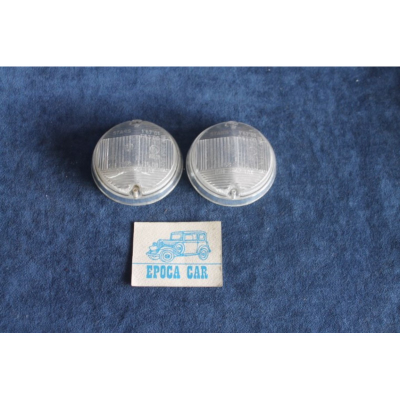 PAIR LENSES FOR FRONT LIGHTS   STARS