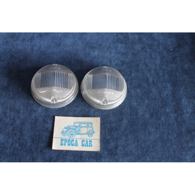 PAIR LENSES FOR FRONT LIGHTS   CATALUX