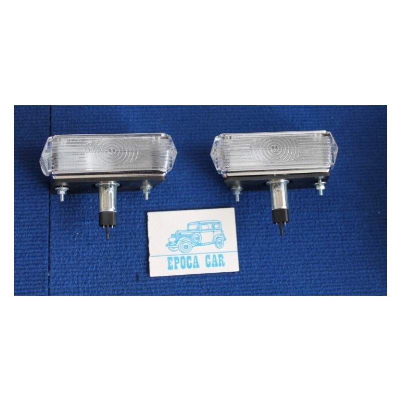  FANALINI ANTERIORI COMPLETI  RIPRODUZIONE CARELLO COPPIA