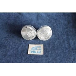 124 COUPE' 1°S  PAIR CLEAR FRONT LIGHTS   BELLU'