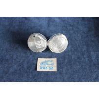 124 COUPE' 1°S  PAIR CLEAR FRONT LIGHTS   BELLU'