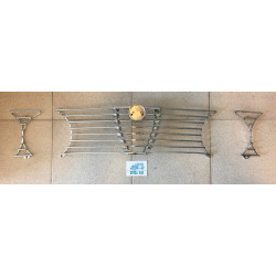 MASCHERINA ANTERIORE COMPLETA (3 PZ.) GT 2000 e GT 1300 cc.ULTIMA SERIE