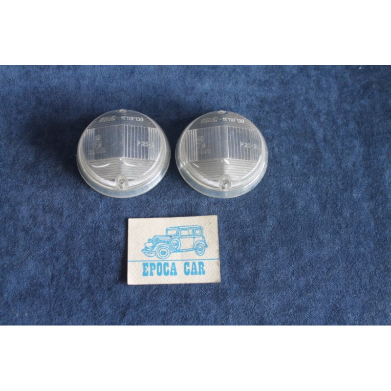 850 COUPE' 1°S  COPPIA PLASTICHE PER FANALINI ANT.   ARIC