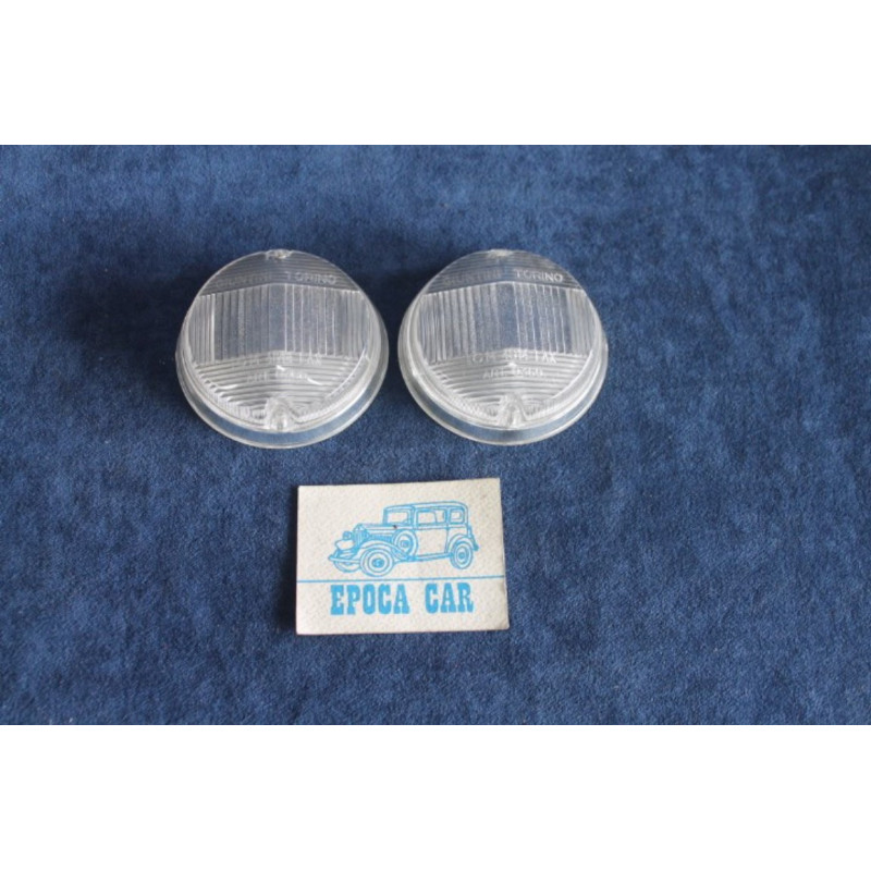 850 COUPE' 1°S  COPPIA PLASTICHE PER FANALINI ANT.   GIUNTINI
