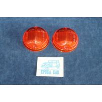 850 COUPE' 1°S  COPPIA PLASTICHE ARANCIONI PER FANALINI ANT.   STARS