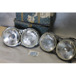 COUPLE HEADLAMPS CARELLO FIAT 1300/1500 UNTIL 10/65