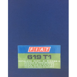 619 T1    CATALOGO PARTI DI RICAMBIO (2° EDIZIONE 1973) buono stato
