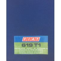 619 T1     SPARE PARTS CATALOGUE (2° EDITION 1973) good condition