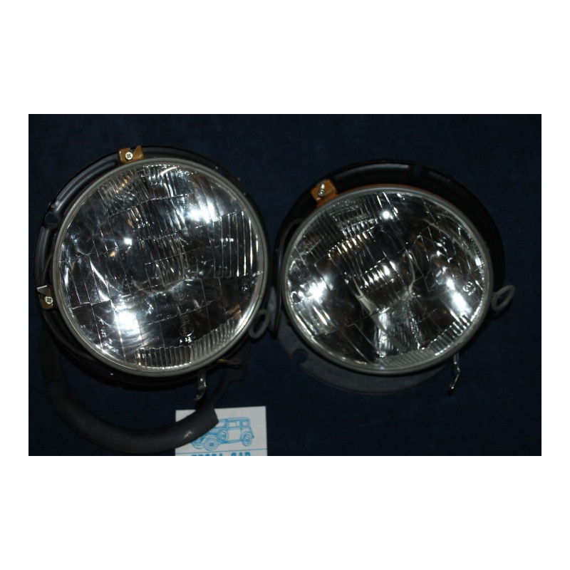 COPPIA GRUPPO OTTICO CARELLO PER FIAT 1300 1500 DAL 11/65