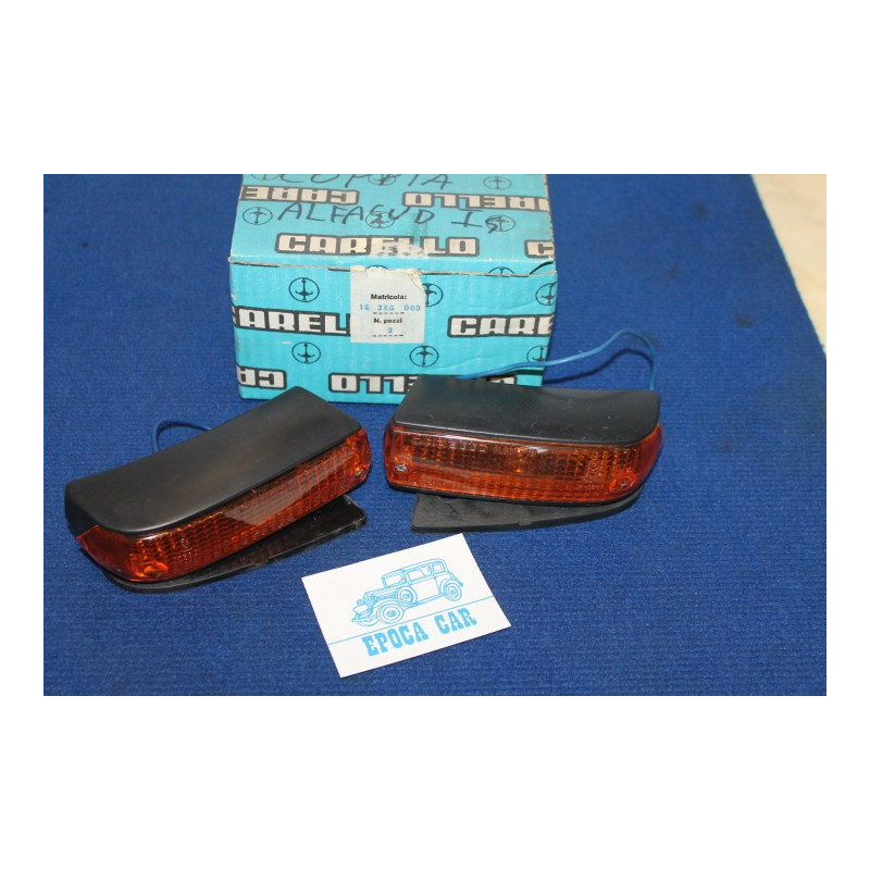 COUPLE FRONT LIGHTS ALFASUD 1 SERIE CARELLO NOS