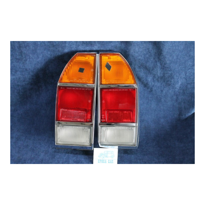 COUPLE TAIL LIGHTS STARS FIAT 124 COUPE' C/C