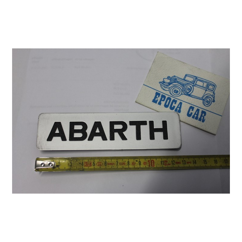 SCRITTA ABARTH