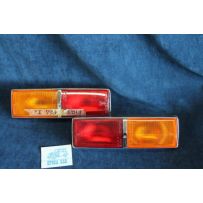 FIAT 124 1s BERLINA COPPIA FANALI POSTERIORI ALTISSIMO