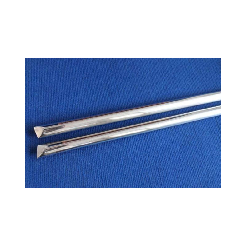 PROFILI SOTTOPORTA INOX COPPIA (SPECIFICARE LUNGHEZZA TOTALE)