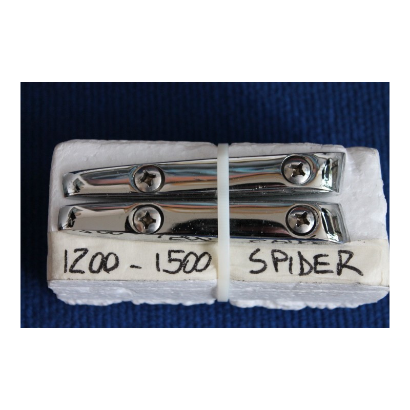 CHROME PLATE UNDER CAPOTE REAR PAIR
