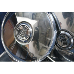 FIAT 125 BERLINA SET 4 PEZZI COPPA RUOTA INOX