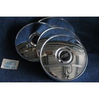 FIAT 124 BERLINA 72'    124 SPECIAL 72' SET 4 CHROMED HUBCAP WHEELS