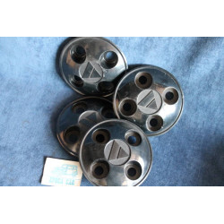 A 112 JUNIOR COPPA RUOTA PLASTICA NERA 4 PZ