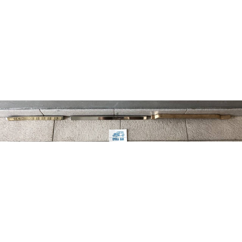 KIT PROFILI CRUSCOTTO INOX  CON MANIGLIONE DA CROMARE 