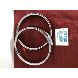 PAIR OUTER RIMS A.R. 2600 SPRINT BRASS CHROMED