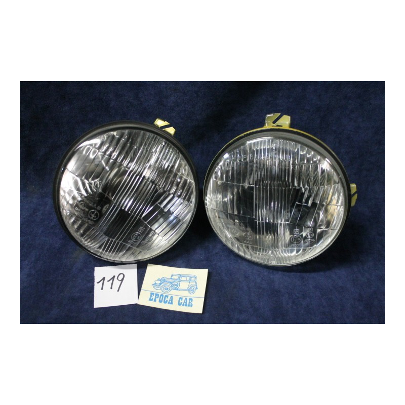 PAIR OPTICAL UNIT ASIMMETRICI CARELLO DIAM 170mm