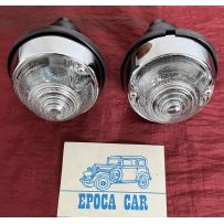FANALINI ANTERIORI IN VETRO GIULIETTA SPIDER 2 / 3 SERIE E GIULIA SPIDER COPPIA