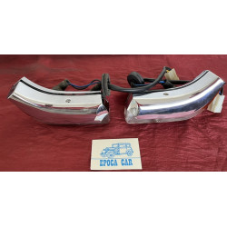 GT 1750 1°S.   COPPIA FANALINI ANT. CON GUARNIZIONI E PORTALAMPADE (ADATTATA)   CARELLO