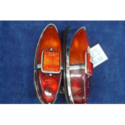 FIAT 1100/103 58', 1100 D ........PAIR TAIL LIGHTS ALTISSIMO + GASKETS