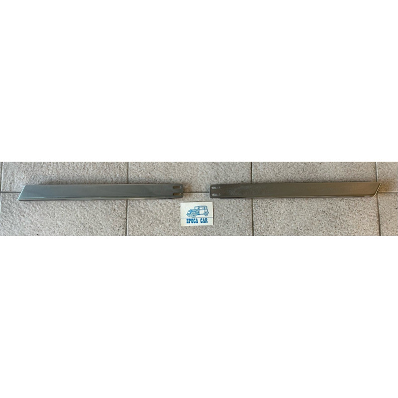 PROFILI FRONTALE  DRITTI  PRESA ARIA  CROMATI (COPPIA)  sono necessarie 3 coppie x auto