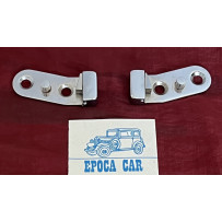 COPPIA SCROCCHI PORTE CROMATI (BATTUTE VANI PORTE) 