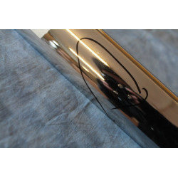 MINI CHROMED BUMPER N.O.S. WITH  DEFECTS.