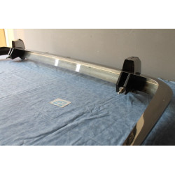 1750 2000 BERLINA REAR BUMPER NOS WITH GUARDS RESTORED