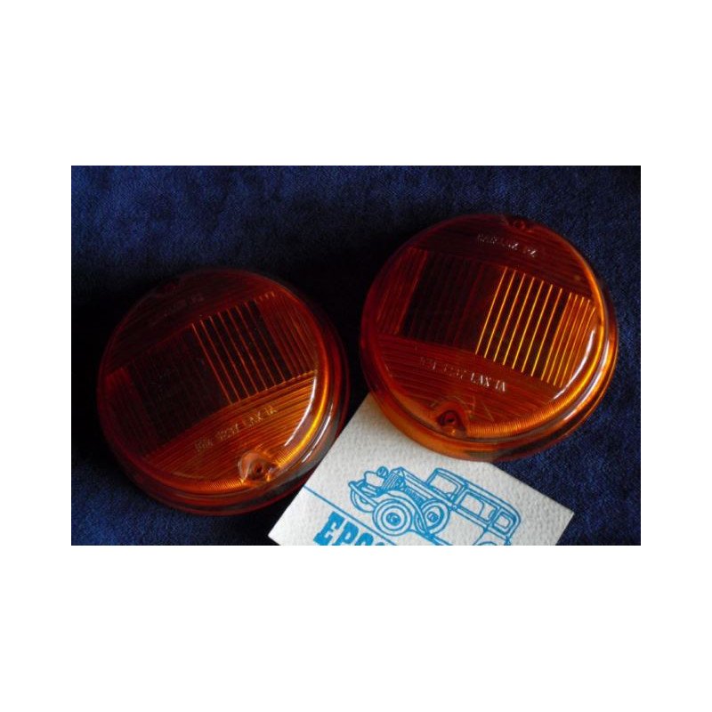 COPPIA PLASTICHE FANALINI ANTERIORI 124 AC 1s