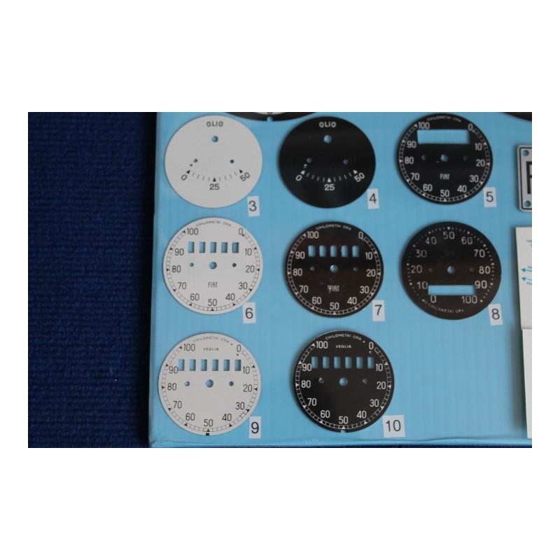 FONDI QUADRANTI STRUMENTI (COPPIA) BALILLA 3 MARCE