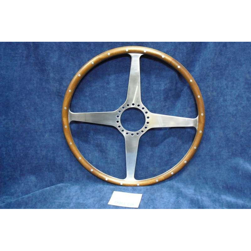 VOLANTE FERRARI 250 E BARCHETTE  CON CHIODI IN LEGNO  8QUATTRO RAZZE)