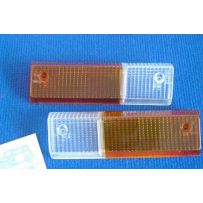 FRONT LENSES 308 GTB  Lamborghini (WHITE OR ORANGE/WHITE)