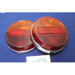 850 BERLINA  COPPIA PLASTICA PER FANALINI POST.   STARS