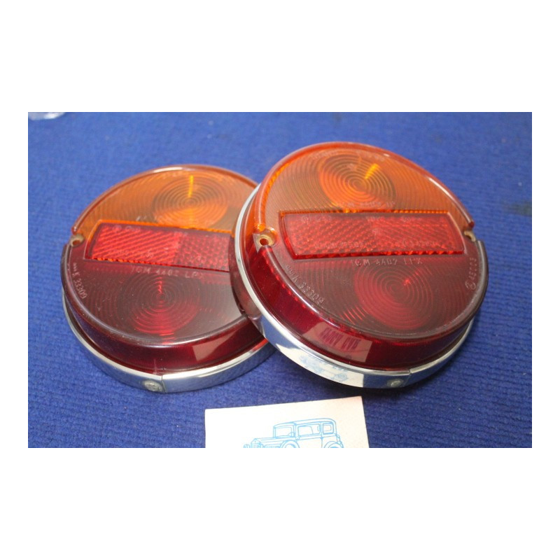 850 SEDAN  PAIR LENS FOR REAR LIGHTS   STARS