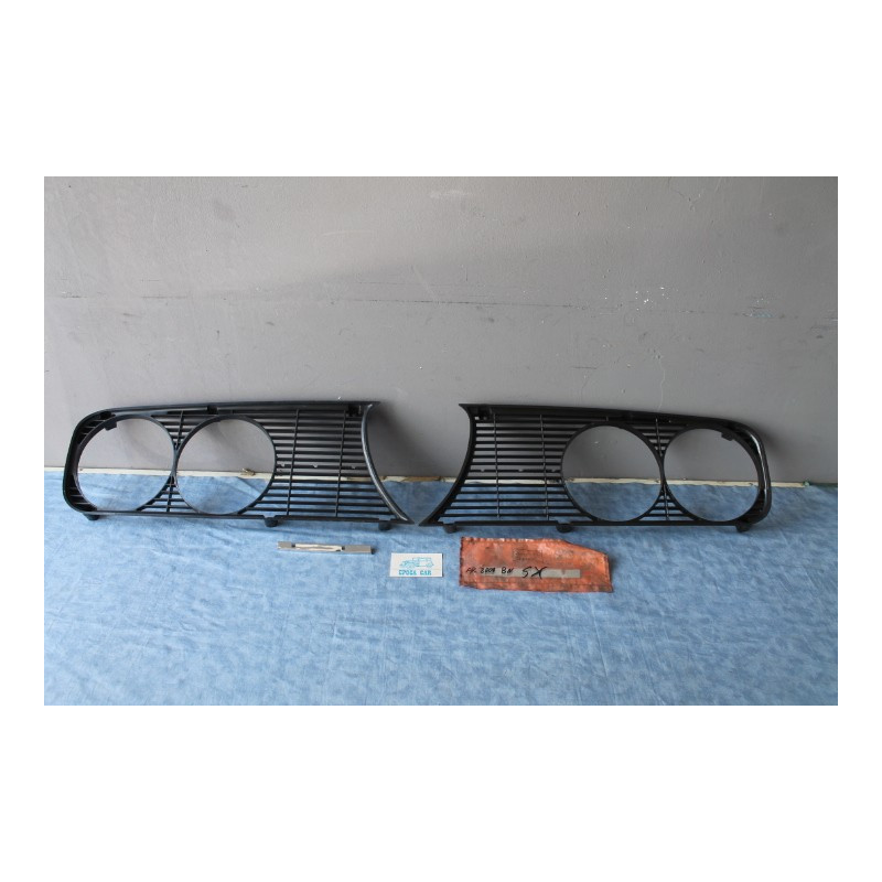 ALFA 2000 BN COPPIA MASCHERINA  GRIGLIA FRONTALE COMPLETA NOS 