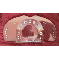 PLEXI GLASS INTERNO STRUMENTO CONTAKM FIAT 600 1 SERIE 