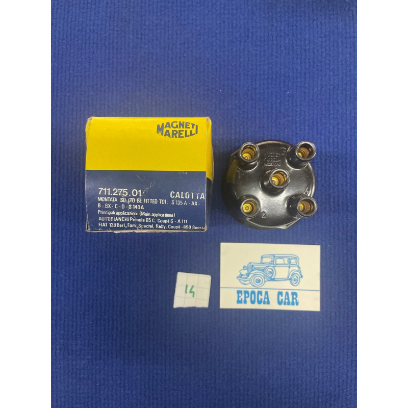 CALOTTA SPINTEROGENO NOS MAGNETI MARELLI 71127501 FIAT 128 TUTTI TIPI, 850 SPORT COUPE AUTOBIANCHI PRIMULA 65C COUPE , A111