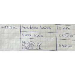 MAGNETI MARELLI 71174304 CALOTTA SPINTEROGENO  ALFA ROMEO