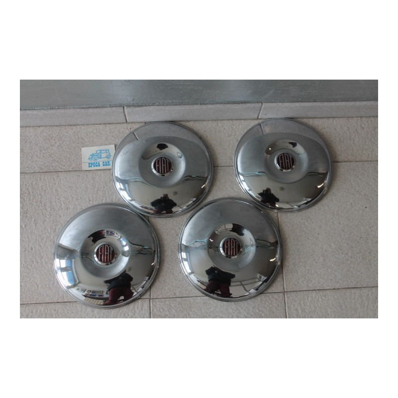 FIAT 1100 103 TV SECOND SERIES SET 4 PCS COVER WHEELS NOS