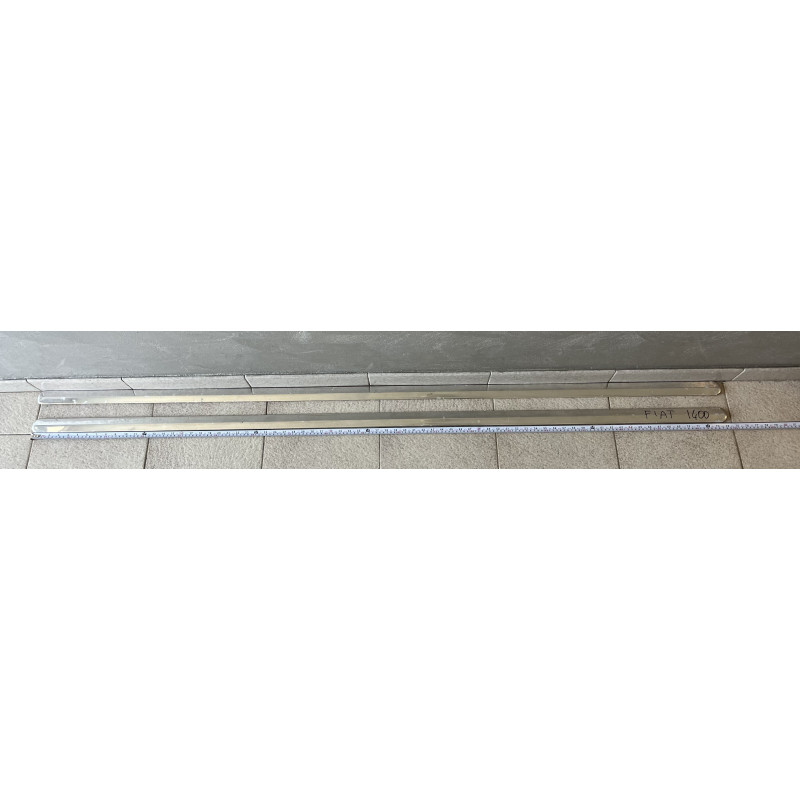 FIAT 14OO TRIM UNDEDOOR PAIR NOS IN ALUMINIUM