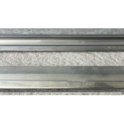 FIAT 14OO TRIM UNDEDOOR PAIR NOS IN ALUMINIUM