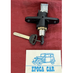 BLOCCHETTO  SERRATURA CON CHIAVI BAULE COFANO POSTERIORE LANCIA GAMMA ORIGINALE