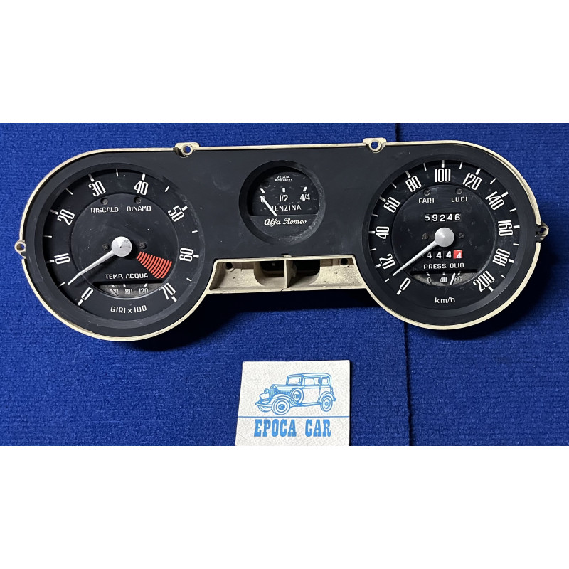 ALFA ROMEO GIULIA INSTRUMENT USED VEGLIA