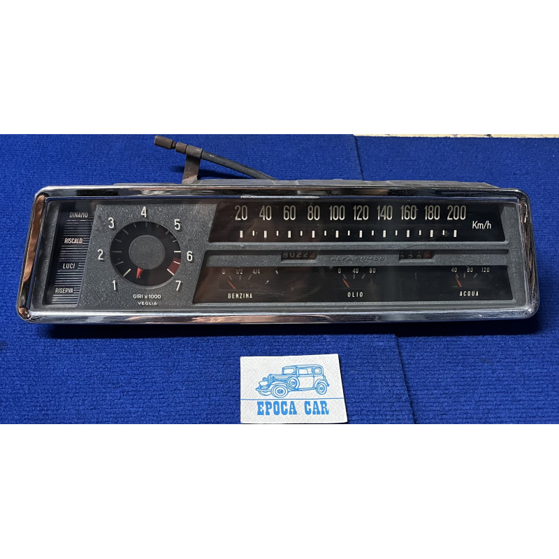 ALFA ROMEO GIULIA T I 1 SERIE  INSTRUMENT USED VEGLIA BORLETTI