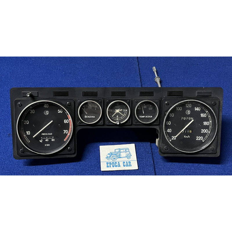 QUADRO STRUMENTI CONTAKM USATO ALFETTA JAEGER FONDO NERO